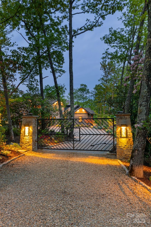 511 Asgi Trl, Maggie Valley, NC 28751 - view of gate