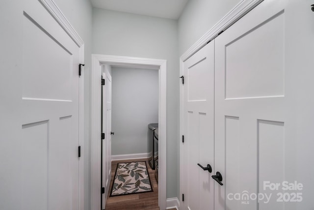 122A Deer Brook Dr Unit A, Shelby, NC 28150 - washroom featuring washer and dryer and wood finished floors