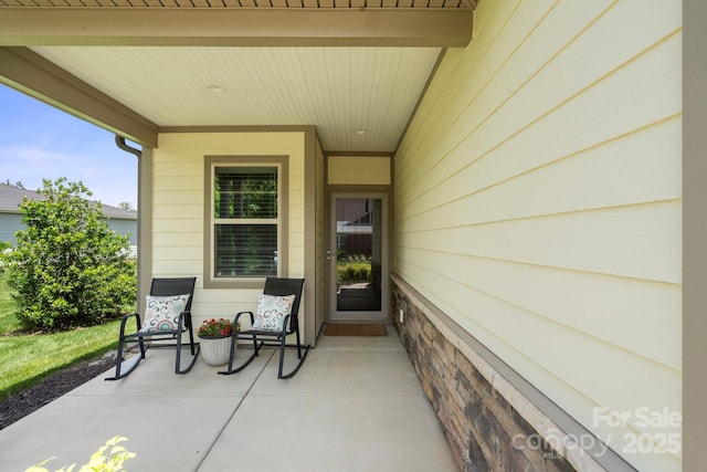 4975 Looking Glass Trl, Denver, NC 28037 - doorway to property featuring a patio area