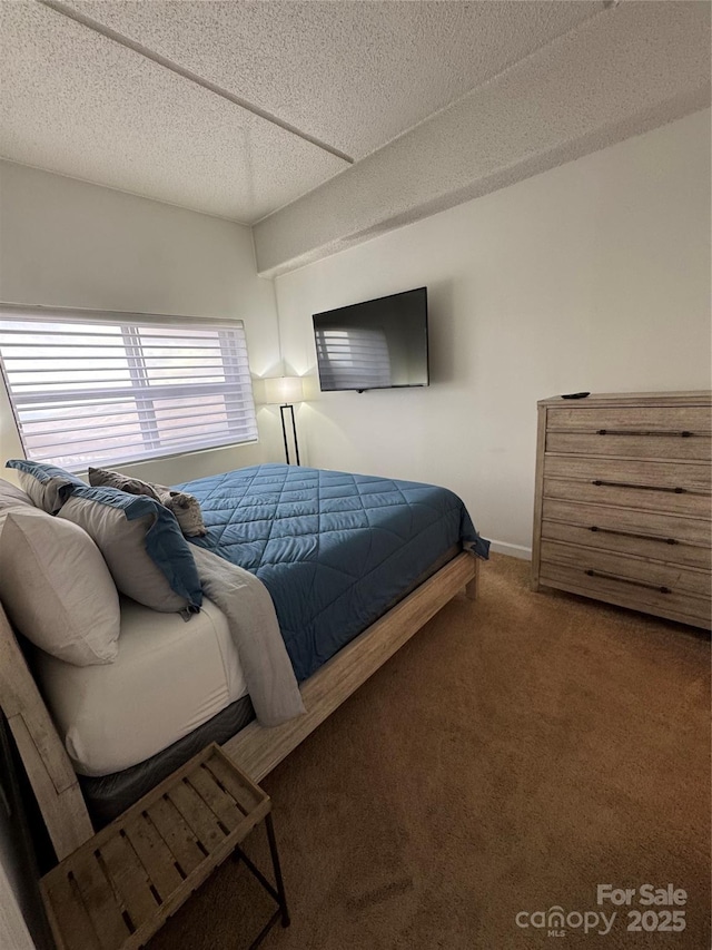 303 Sugar Top Dr Unit 2323, Sugar Mountain, NC 28604 - carpeted bedroom with a textured ceiling