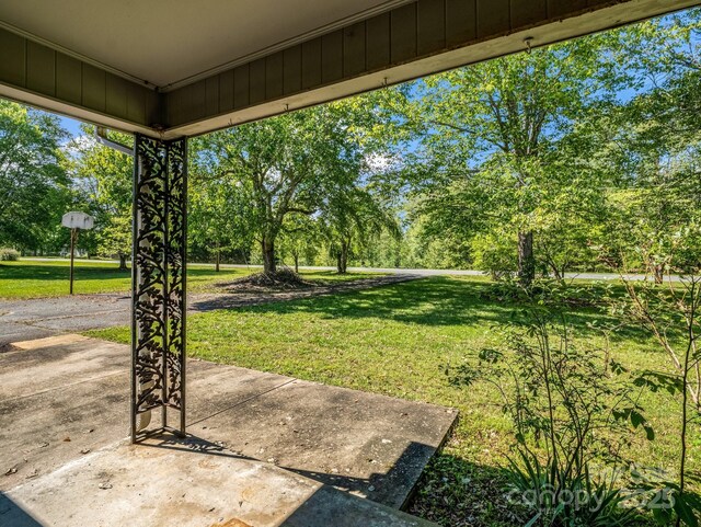 646 Terry Rd, Ellenboro, NC 28040 - view of grassy yard with view of scattered trees
