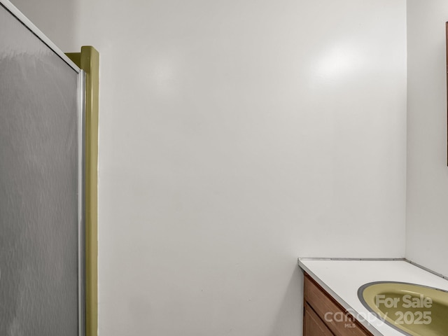 646 Terry Rd, Ellenboro, NC 28040 - bathroom featuring vanity
