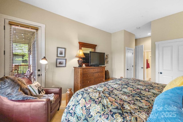 85 Southshore Dr Unit A2, Tuckasegee, NC 28783 - carpeted bedroom with access to outside