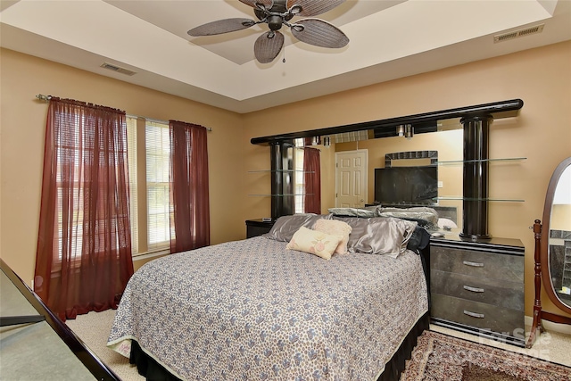 7007 Broad Leaf Ct, Indian Trail, NC 28079 - bedroom with carpet flooring and ceiling fan