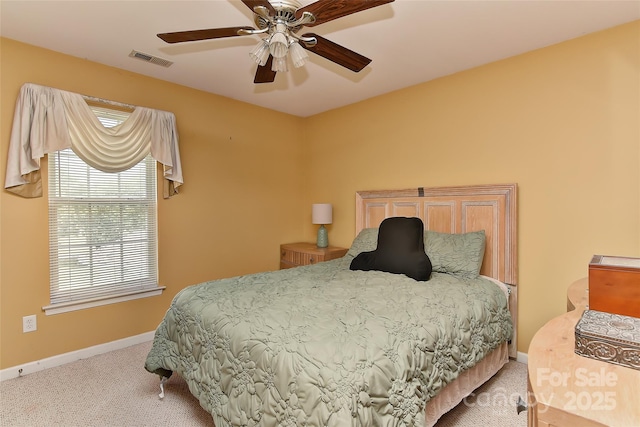 7007 Broad Leaf Ct, Indian Trail, NC 28079 - carpeted bedroom featuring baseboards and ceiling fan