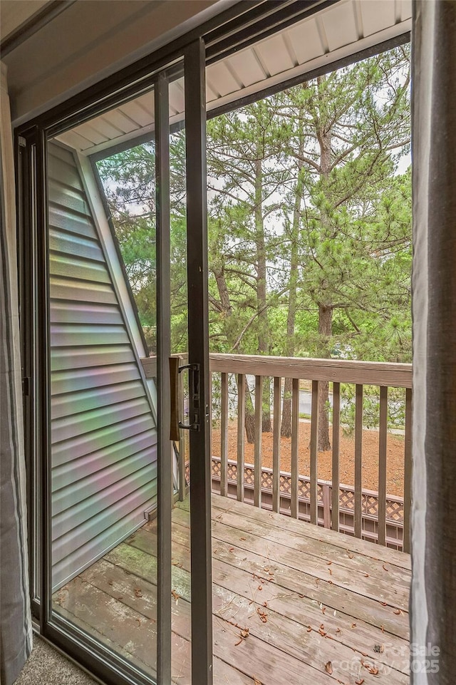 view of entryway