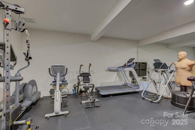 14503 Crest Ct, Charlotte, NC 28278 - view of workout area