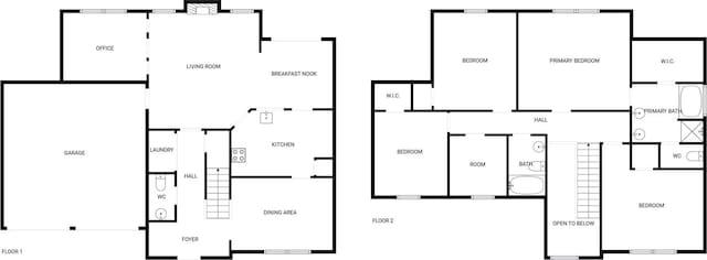 752 Raindrops Rd, Gastonia, NC 28054 - floor plan / room layout