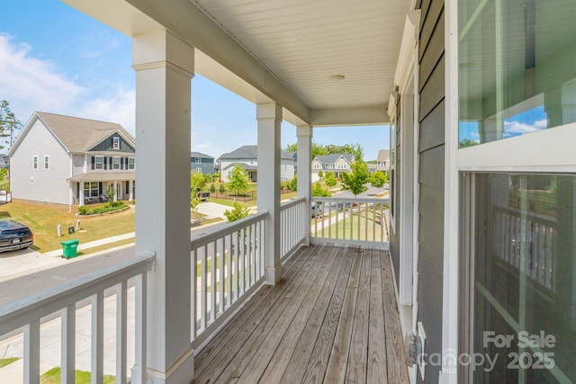 1001 Linn Cv, Waxhaw, NC 28173 - covered porch with a residential view