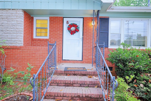 3016 Boston Ave, Charlotte, NC 28212 - doorway to property featuring brick siding