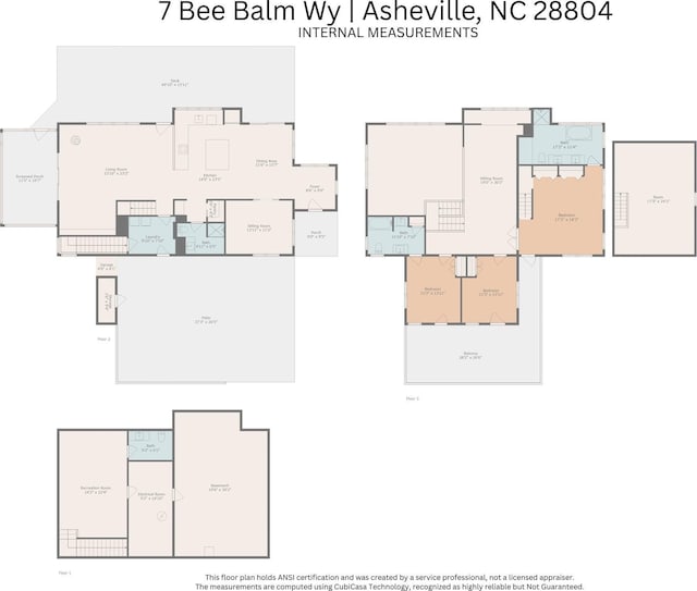 7 Bee Balm Way, Asheville, NC 28804 - floor plan / room layout