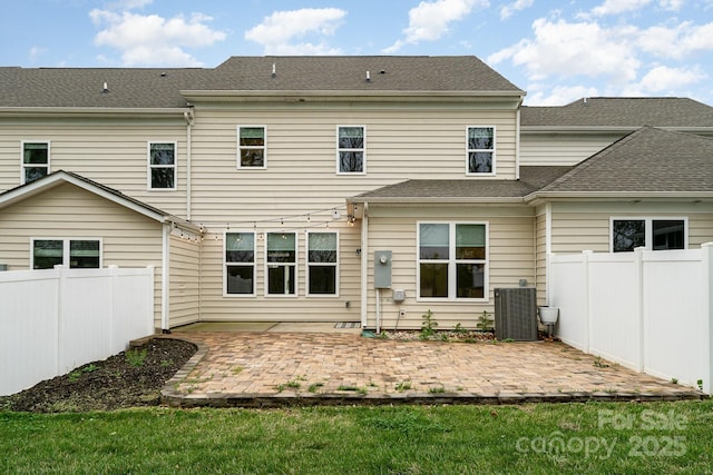 829 River Park Rd, Belmont, NC 28012 - rear view of property with a patio area and central AC
