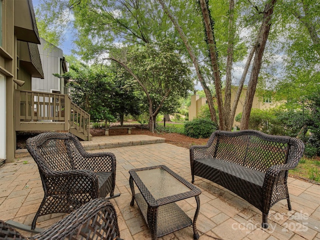 4025 Woodfox Dr, Charlotte, NC 28277 - view of patio