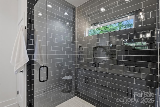 3163 Maury St, Charlotte, NC 28208 - full bathroom with a shower stall
