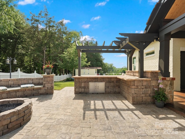 2521 Neely Store Rd, Rock Hill, SC 29730 - view of patio / terrace featuring exterior kitchen