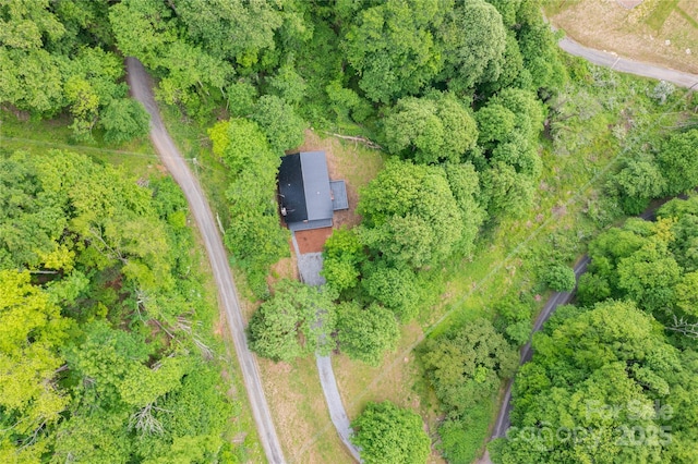 214 Hidden Creek Ln, Burnsville, NC 28714 - aerial view of property and surrounding area