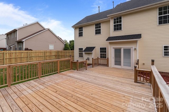 1534 Piney Church Rd, Concord, NC 28025 - wooden deck with fence