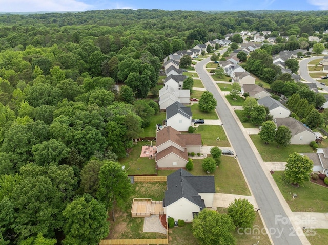 1534 Piney Church Rd, Concord, NC 28025 - aerial view of residential area featuring a heavily wooded area