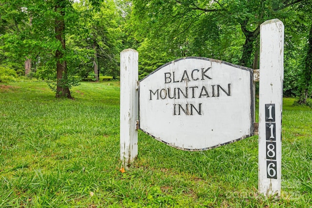 1186 US-70 Hwy, Black Mountain, NC 28711 - community sign with a yard