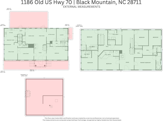 1186 US-70 Hwy, Black Mountain, NC 28711 - property floor plan