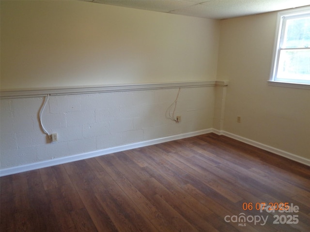 1203 Dudley Shoals Rd, Granite Falls, NC 28630 - empty room featuring baseboards and wood finished floors