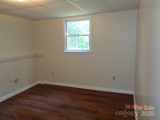 1203 Dudley Shoals Rd, Granite Falls, NC 28630 - spare room with wood finished floors and baseboards