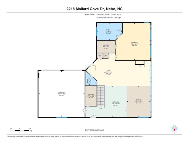 2218 Mallard Cove Dr, Nebo, NC 28761 - property floor plan