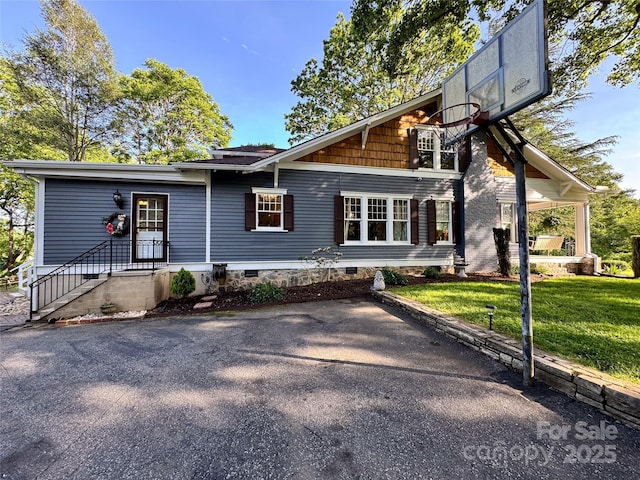 225 Rectory Hill Pl SW, Lenoir, NC 28645 - view of front of home with crawl space and a front yard