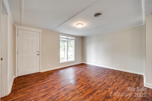 275 N Garrison Rd, Rock Hill, SC 29730 - empty room with dark wood-style floors and baseboards