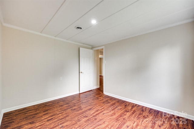 275 N Garrison Rd, Rock Hill, SC 29730 - unfurnished room featuring wood finished floors, baseboards, and ornamental molding