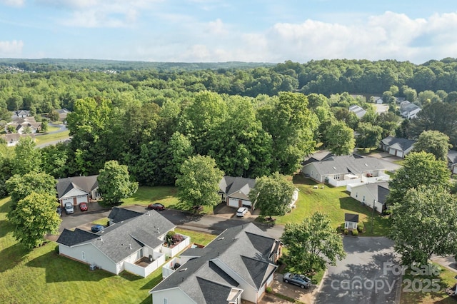 112 Dujon Ct, Mount Holly, NC 28120 - aerial view of residential area with a forest