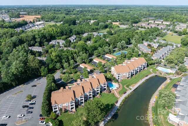 18631 Harborside Dr, Cornelius, NC 28031 - aerial view of property and surrounding area featuring a large body of water