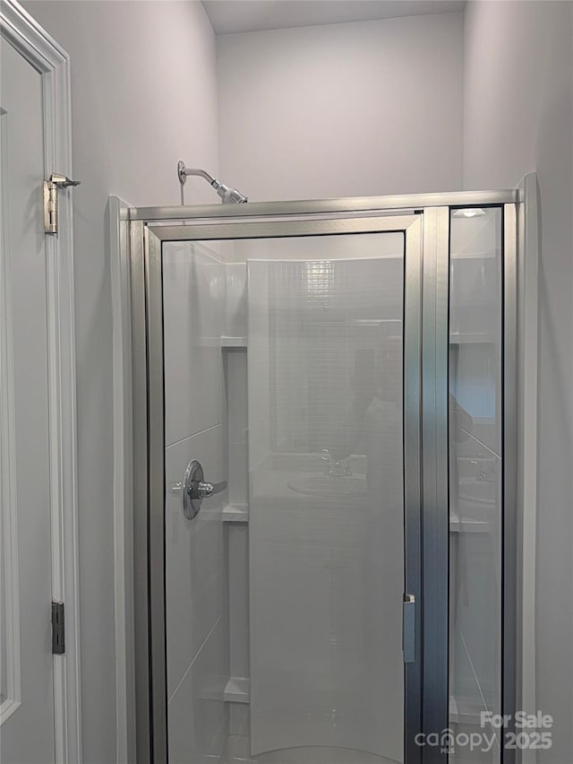 full bath with a stall shower