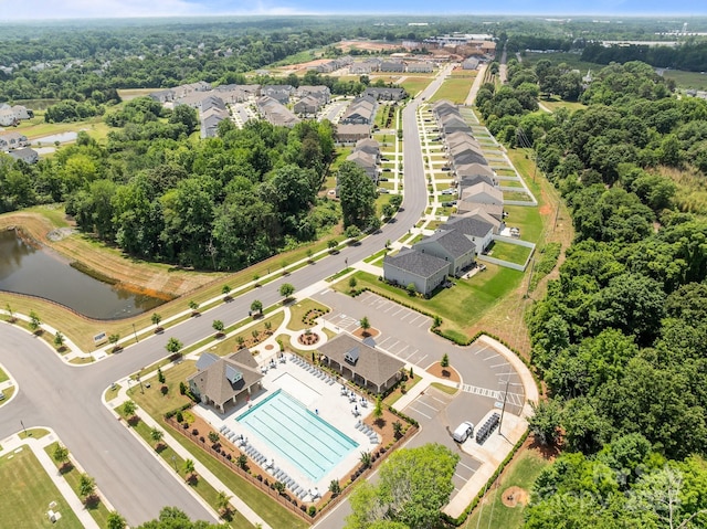 5625 Axil Ln, Charlotte, NC 28269 - bird's eye view of a large body of water