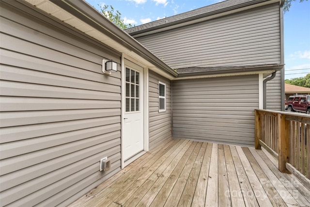 60 Valley St NW, Concord, NC 28025 - view of deck