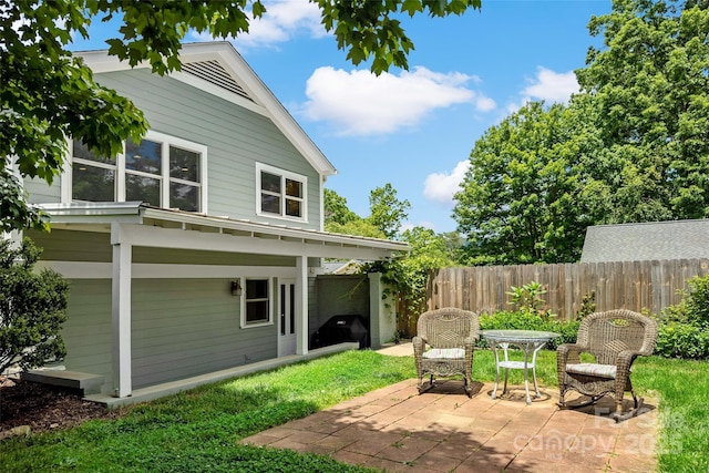 24 Browndale Rd, Asheville, NC 28805 - view of yard with fence and a patio