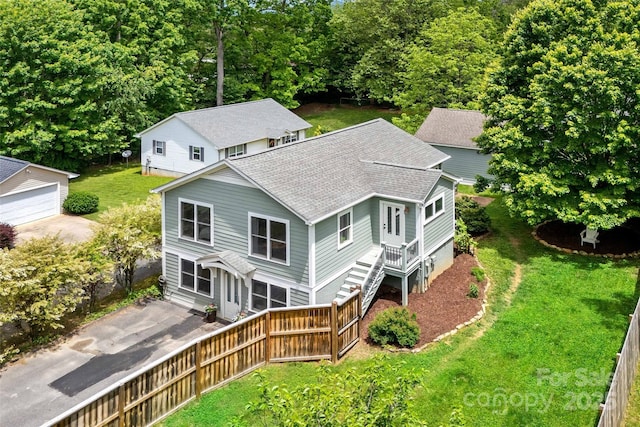 24 Browndale Rd, Asheville, NC 28805 - back of house with roof with shingles and an outbuilding