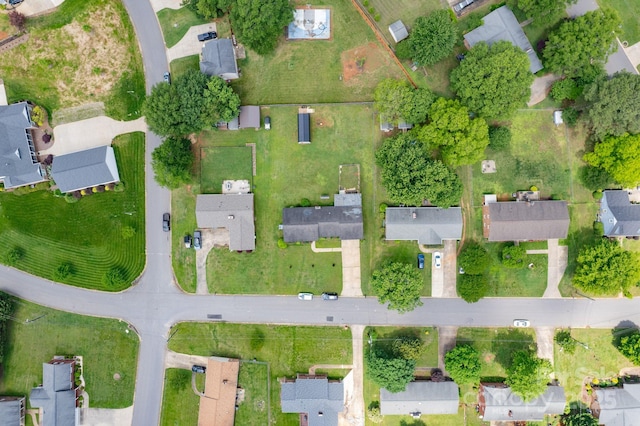 aerial overview of property's location featuring nearby suburban area