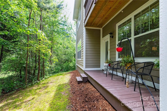 138 Foxden Dr Unit 102, Fletcher, NC 28732 - view of wooden deck