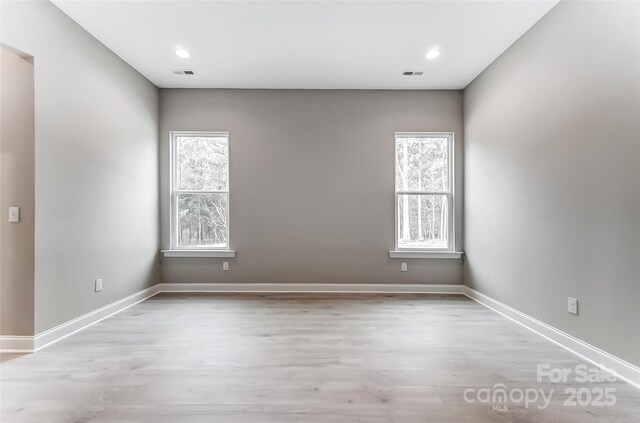7517 Lancaster Hwy Unit 5, Waxhaw, NC 28173 - unfurnished room featuring wood finished floors, baseboards, and recessed lighting