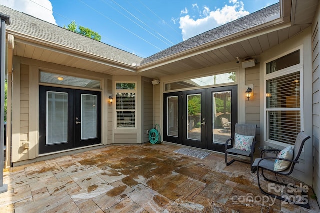 10502 Old Ardrey Kell Rd, Charlotte, NC 28277 - view of patio featuring french doors