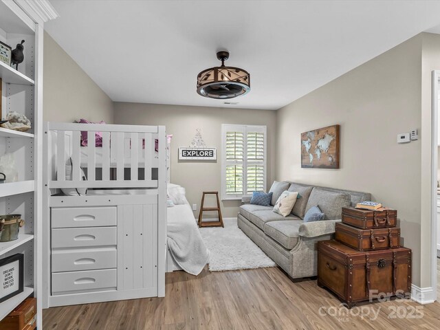 4290 Black Bear Trl, Morganton, NC 28655 - bedroom featuring wood finished floors and baseboards