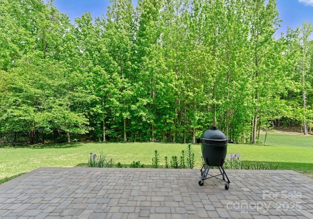 2606 Walker Rd, Matthews, NC 28105 - view of patio / terrace with a grill