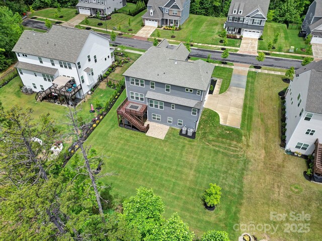 13222 Fiore Pl, Huntersville, NC 28078 - aerial perspective of suburban area