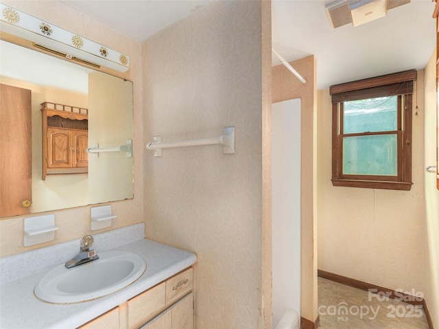 318 Sandsridge Way, Waynesville, NC 28785 - full bathroom featuring a shower and vanity