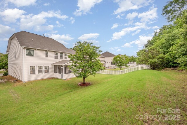 12832 Heath Grove Dr, Huntersville, NC 28078 - back of property featuring a sunroom