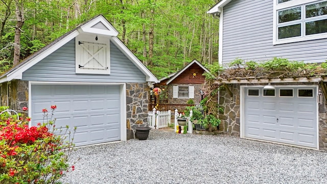 751 Millers Pond Ln, Boone, NC 28607 - view of garage