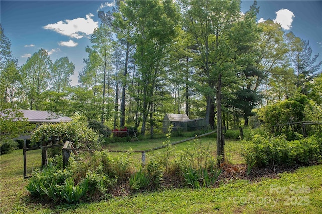 120 Powderhorn Dr, Burnsville, NC 28714 - view of yard featuring fence