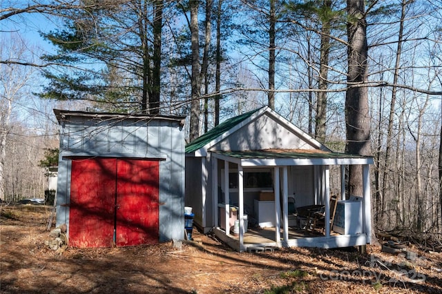 120 Powderhorn Dr, Burnsville, NC 28714 - view of shed