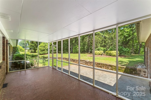90 Pinewood Rd, Granite Falls, NC 28630 - view of unfurnished sunroom